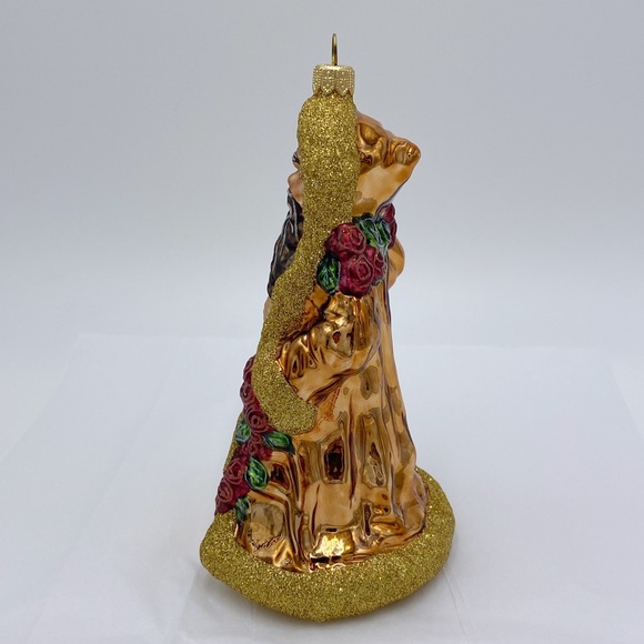 Santa Claus African American Glass Santa Christmas Ornament - Picture 5 of 11